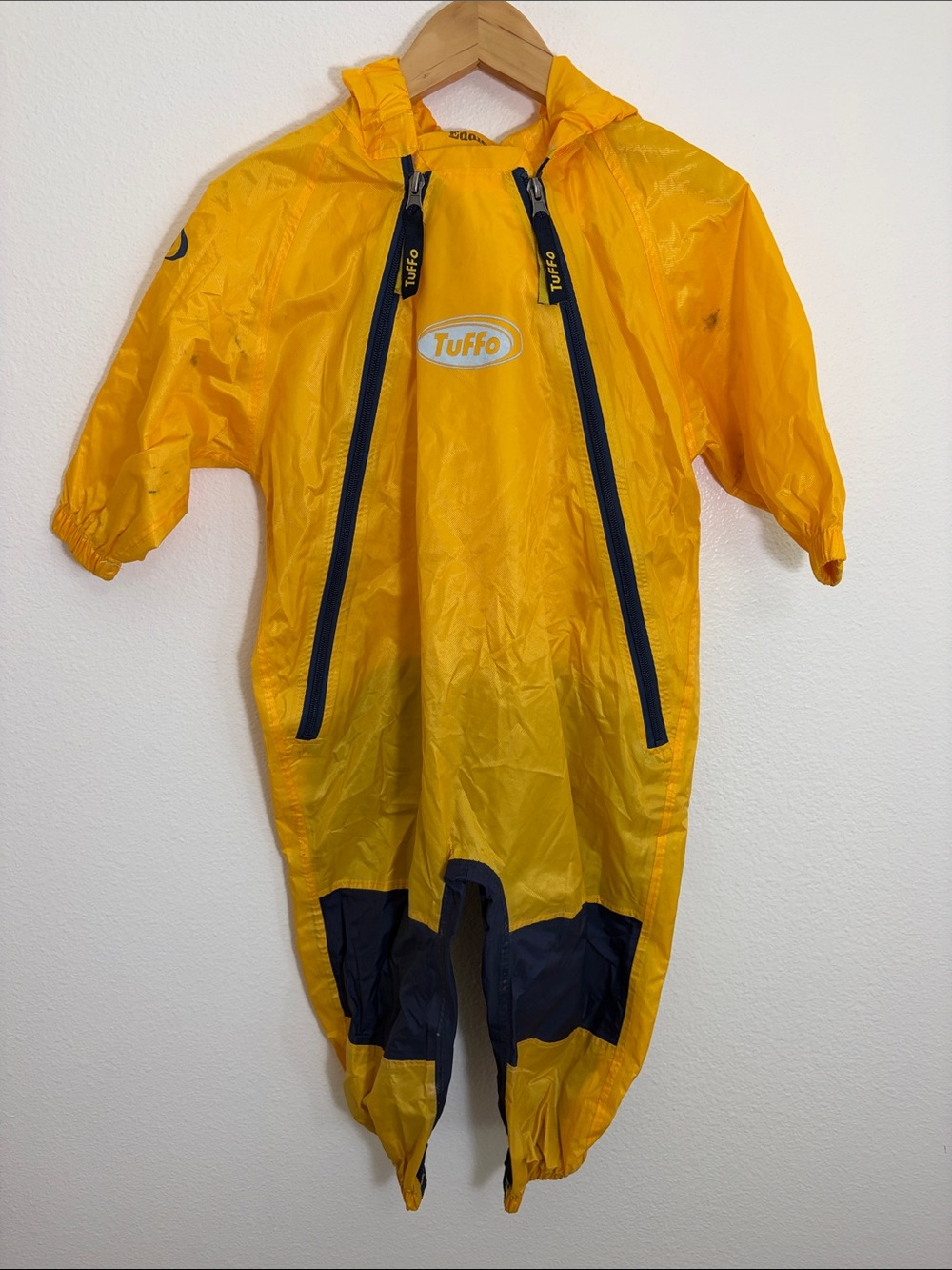 Tuffo Yellow Kids Waterproof Rain Suit